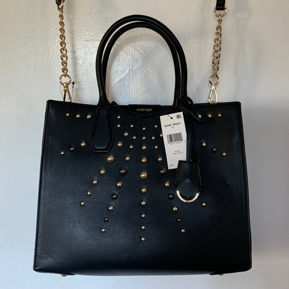 NEW WITH TAGS Nine West Black Handbag